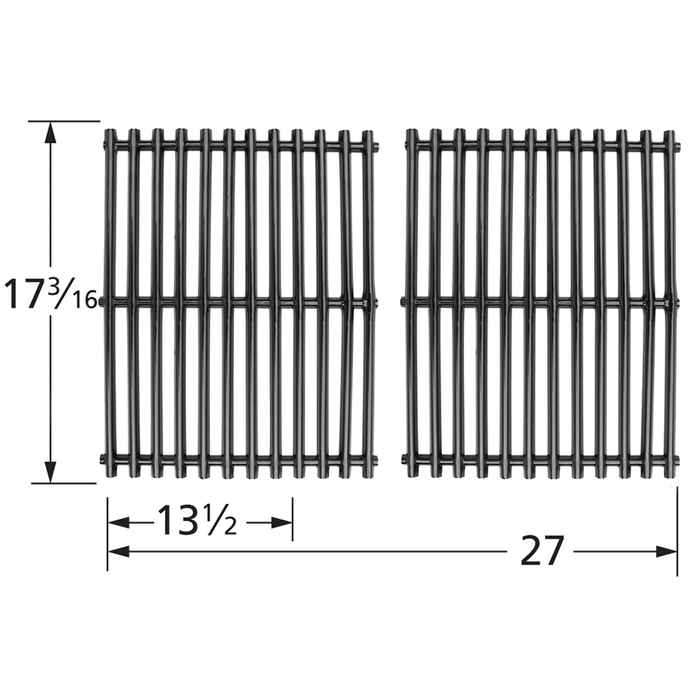 Porcelain Steel Wire Cooking Grate Set