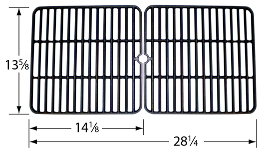 Char-Broil Porcelain Cast Iron Cooking Grate Set