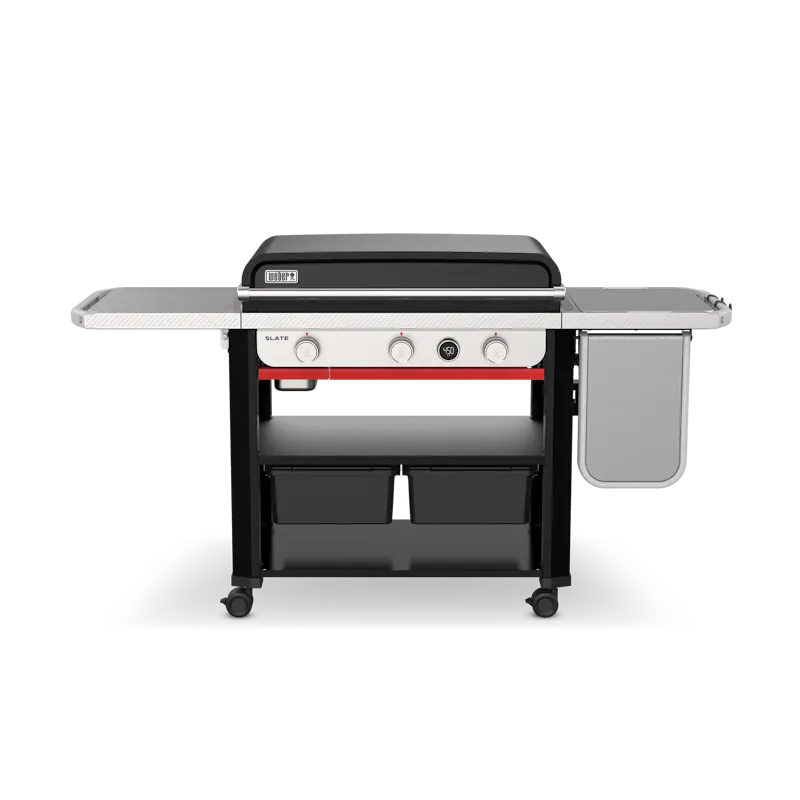 Load image into Gallery viewer, Weber Slate 30&quot; Rust Resistant Griddle with extended side table
