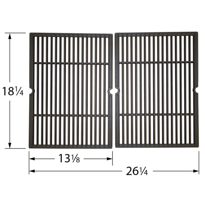 Char-Broil Porcelain Cast Iron Cooking Grid Set