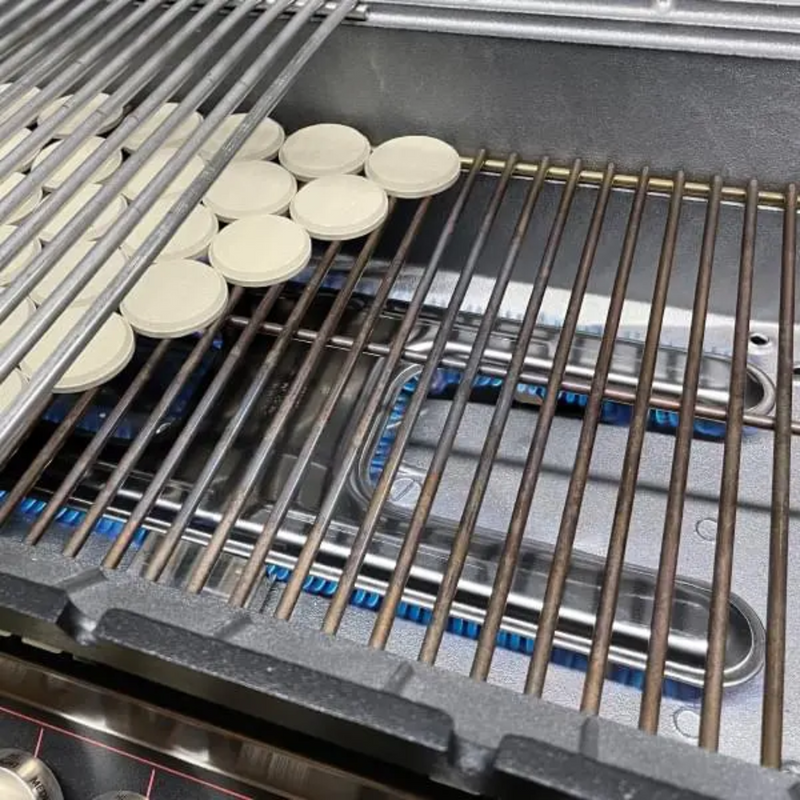Load image into Gallery viewer, MHP TJK Natural Gas Grill with Stainless Steel Grids, a Stainless Steel Column &amp; a Wheeled Base with Locking Casters

